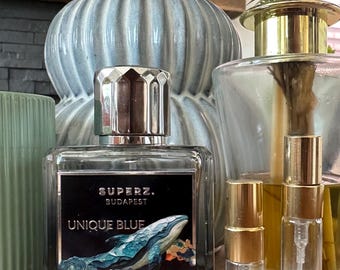 Einzigartiges Parfüm Blue by Superz Budapest Reisegrößenmuster