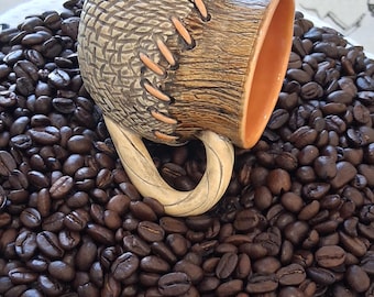 Double shot espresso cup