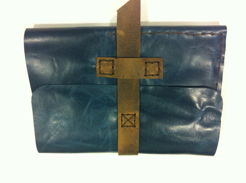 Legal Pad CaseBleu Leather Case Folder for Professional Legal Etsy