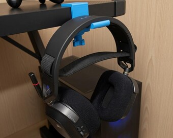 Adjustable Clamp Headphone Stand for Desk – Headset Holder Mount