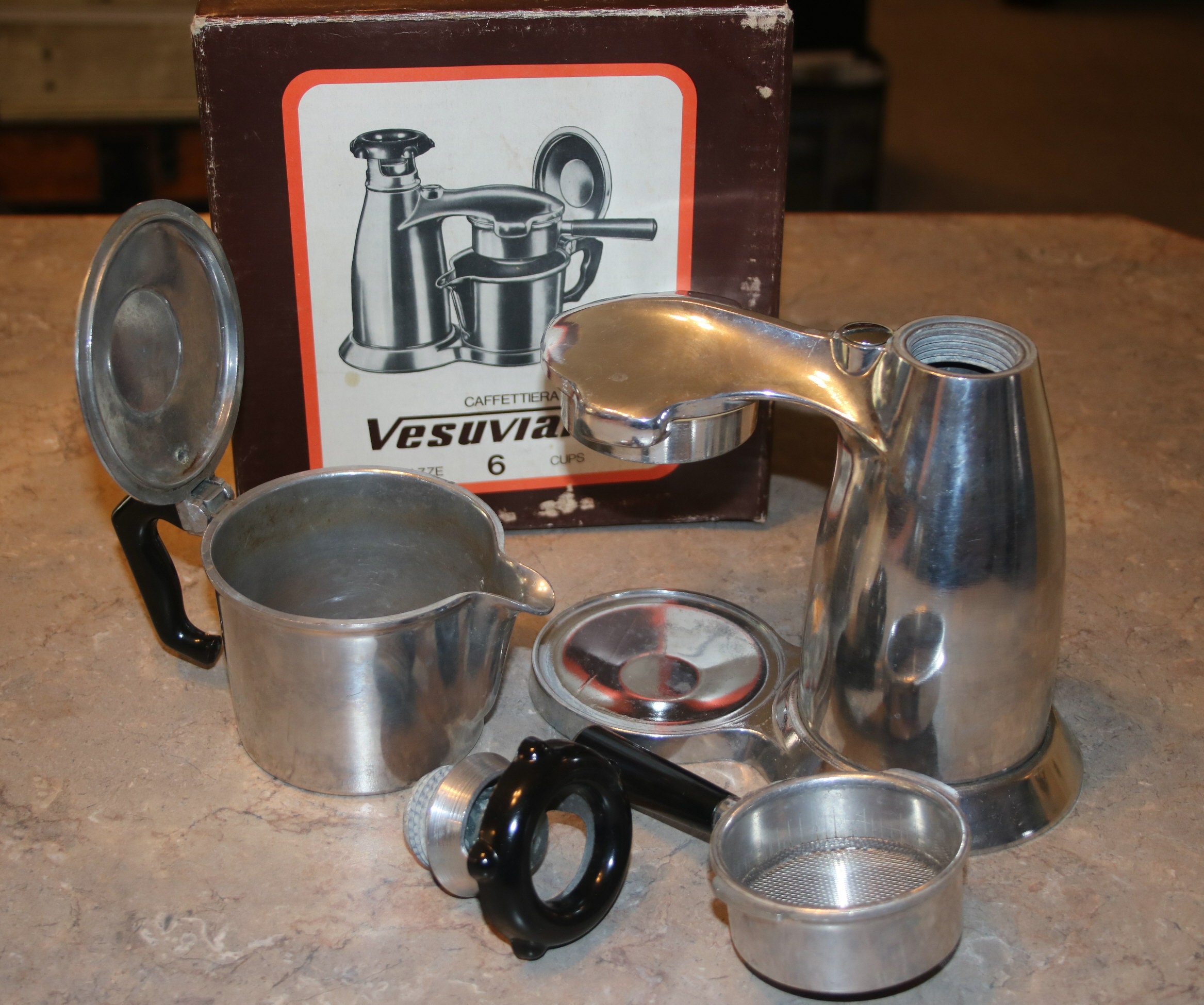 Vintage Vesuviana Espresso Maker 