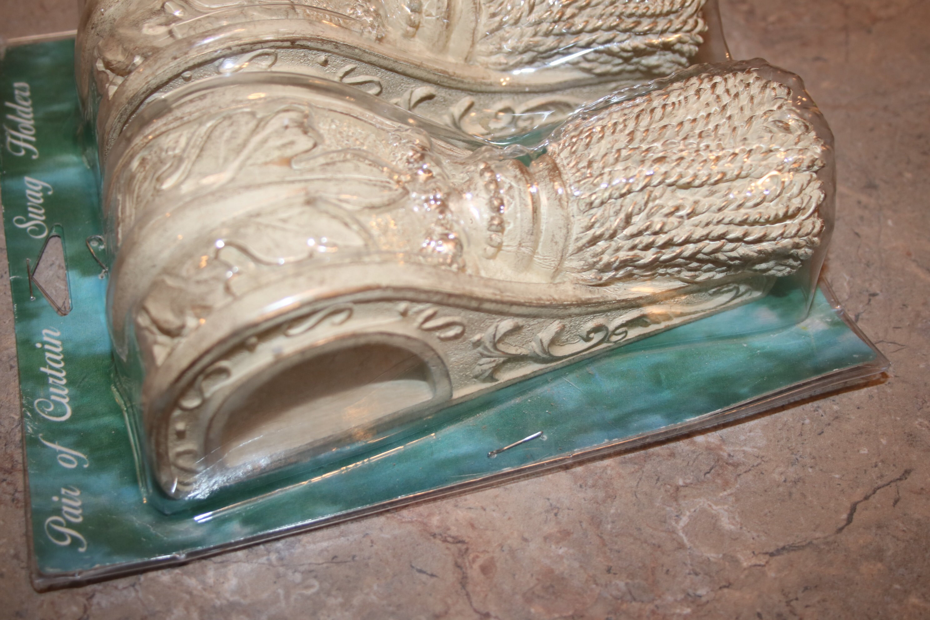 Swag Holders Pair Curtain Window Treatment Swag or Curtain Etsy