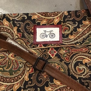 Handmade Padded Cycling Laptop Computer Messenger Bag