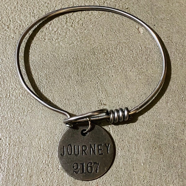 Bicycle Spoke Journey Bracelet