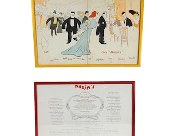Vintage French Maxims De Paris Keepsake Oval Tin - Etsy