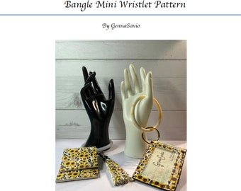 Patrón de minipulsera tipo brazalete