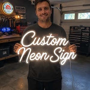 Custom LED Neon Sign | Custom Neon Sign | Neon Sign | LED Sign | Personalized Neon Sign | Neon Lights | 12 volt | Man Cave | Home decor