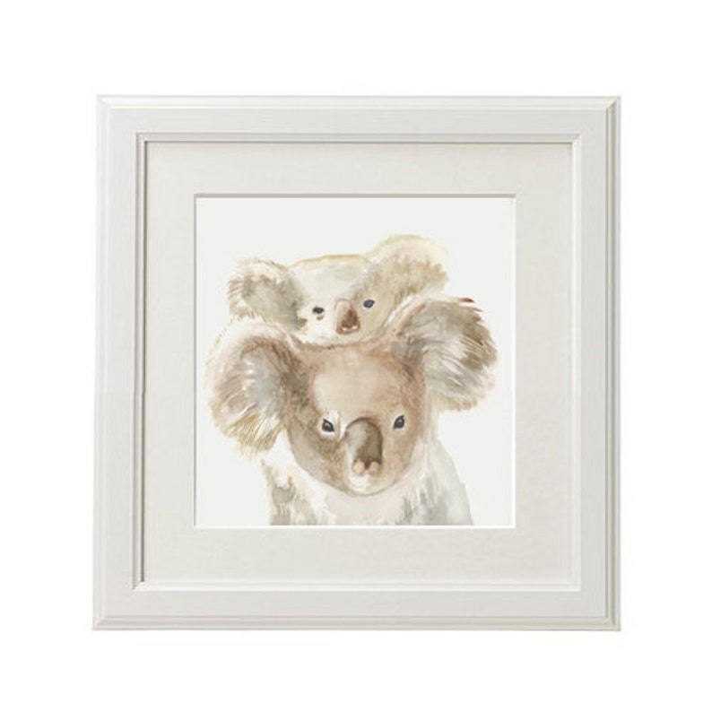 Baby Koala print nursery room art decoration Etsy