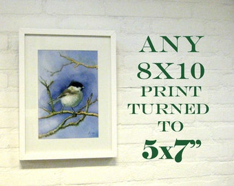 5x7" print, GICLEE print, Fine art print by VerbruggeWatercolor