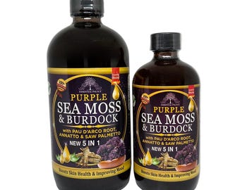 Purple Sea Moss & Burdock Root