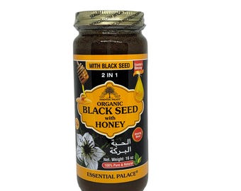 Organic Black Seed Infused Honey Blend - 16oz