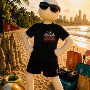 T-shirt « J'ai survécu à 2020 » – Première estivale de Burning Broadcast Signal