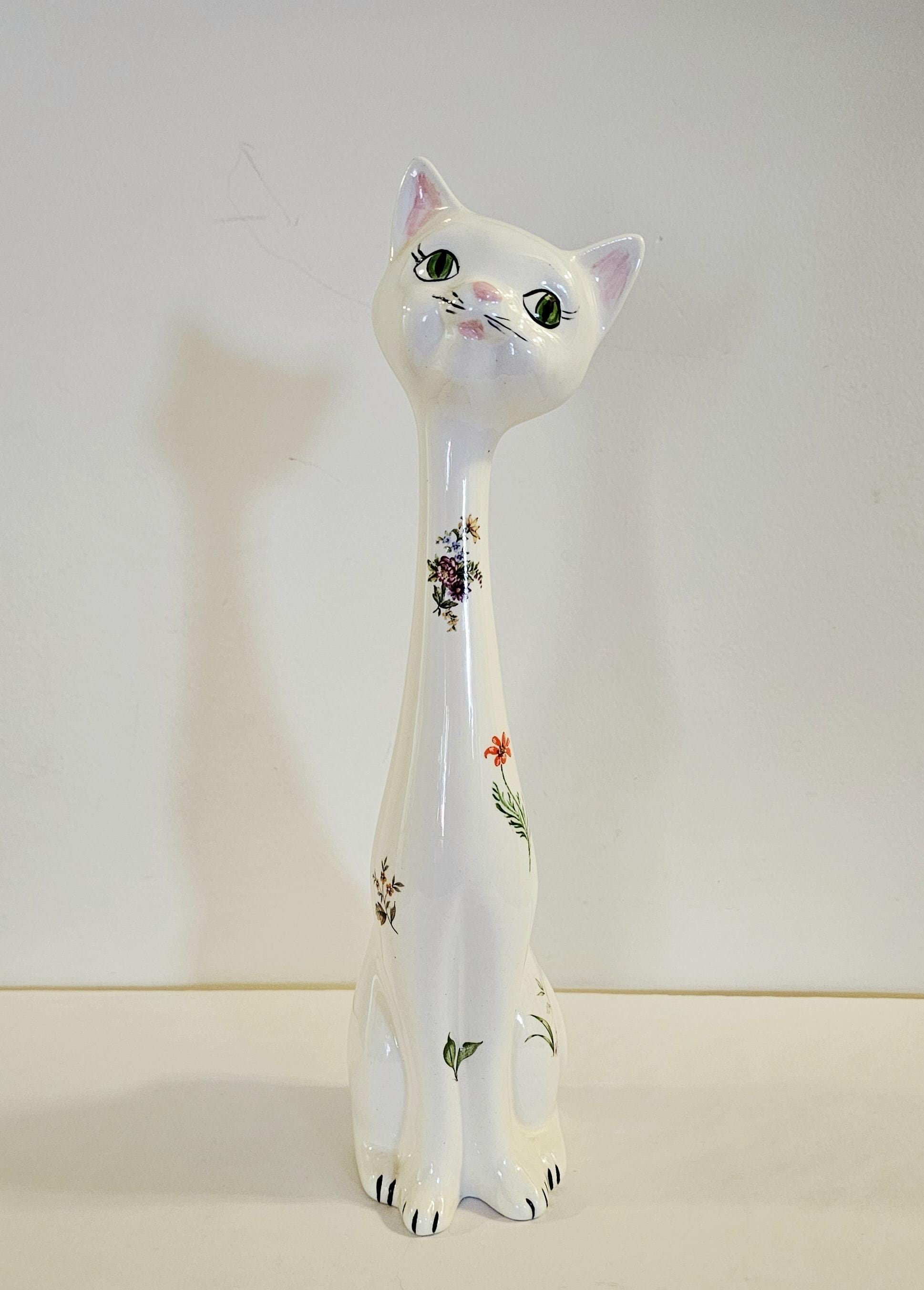 1950s Ceramic Cat - Etsy