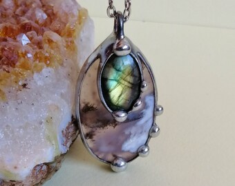 SODIAL Naturale Labradorite Rose Quartz Ametista Sfera Sfera di Cristallo Healing Citrino Pietra Decorazione della Casa