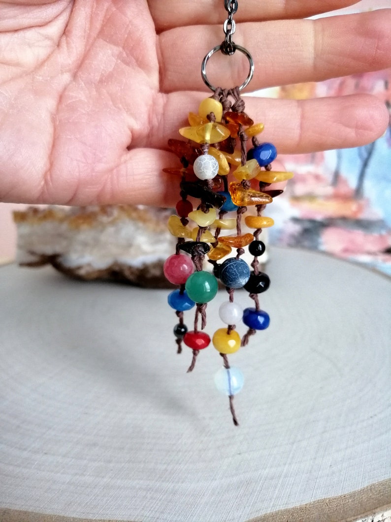 AMBER TOURMALINE CITRINE crystal necklace Tourmaline crystal pendant Aura crystals Mother/'s day gifts Tourmaline jewelry