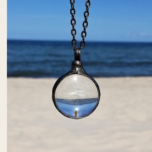 unique gifts, Dandelion Necklace, Dandelion pendant, Dandelion Seed Necklace, Terrarium jewellery, pressed flower frame, mothers day gift