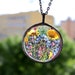 see more listings in the Pressed Flower Necklaces section