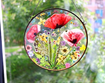 Round Botanical Frame