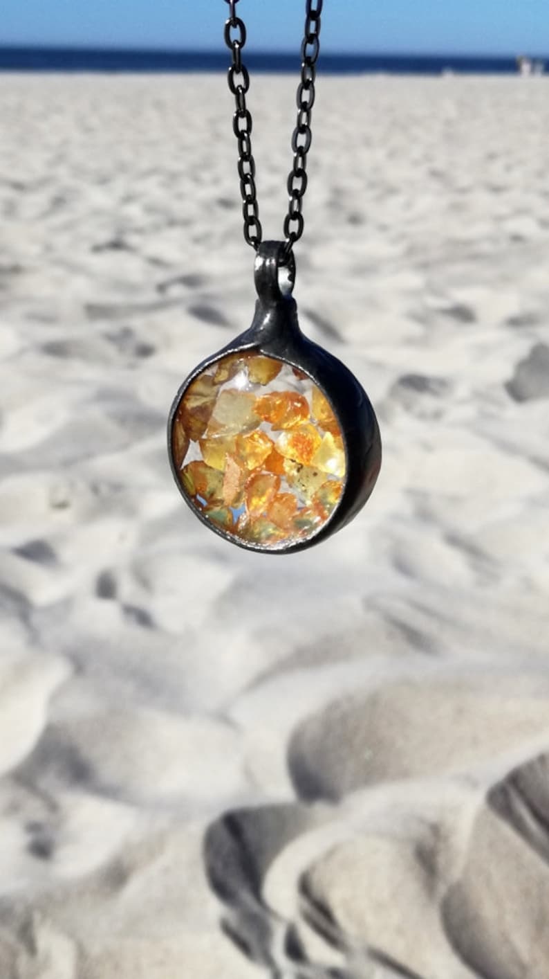 Terrarium Jewelry One of a kind Raw amber Pendant amber necklace terrarium