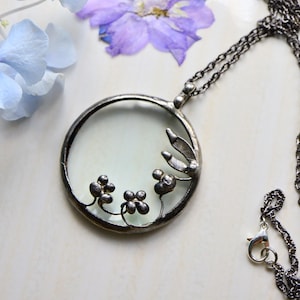Colar Lupa Vintage: Pingente de Lupa Secession