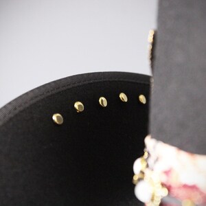 The Strawberry Fields Fedora : Western Style Hat with Elaborate Detailing