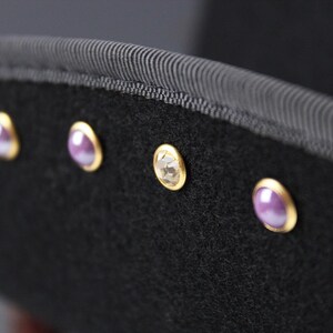 The Strawberry Fields Fedora : Western Style Hat with Elaborate Detailing