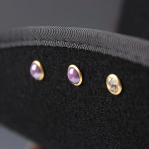 The Strawberry Fields Fedora : Western Style Hat with Elaborate Detailing