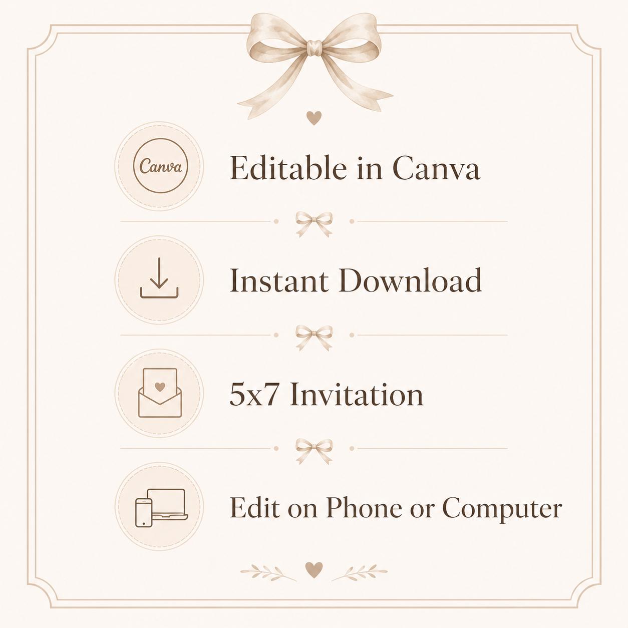 LSU Graduation Invitation Editable Canva Template | Tigers Grad Party ...