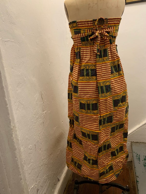 African wax print dress - image 3
