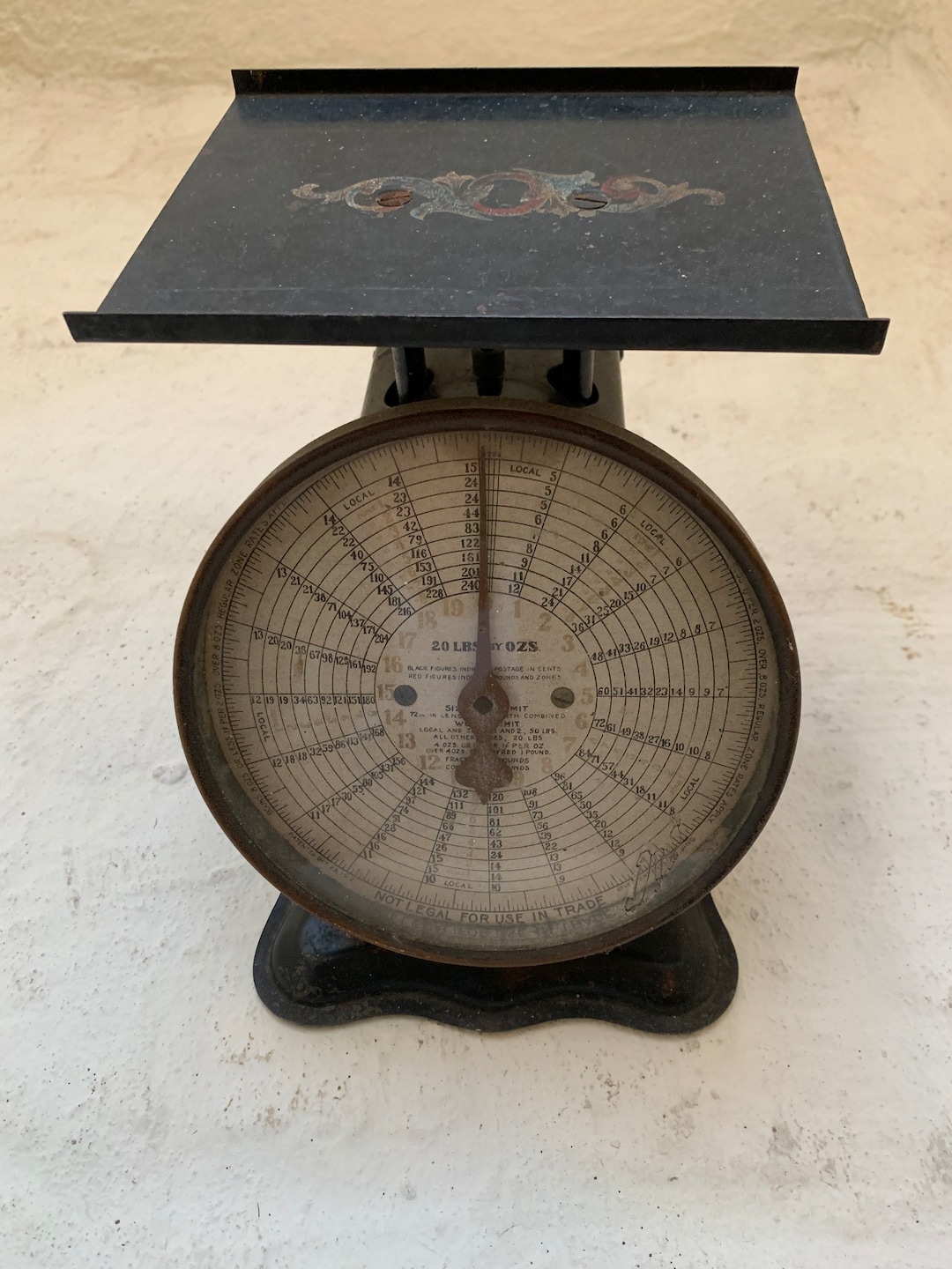 Antique Postal Scale Etsy