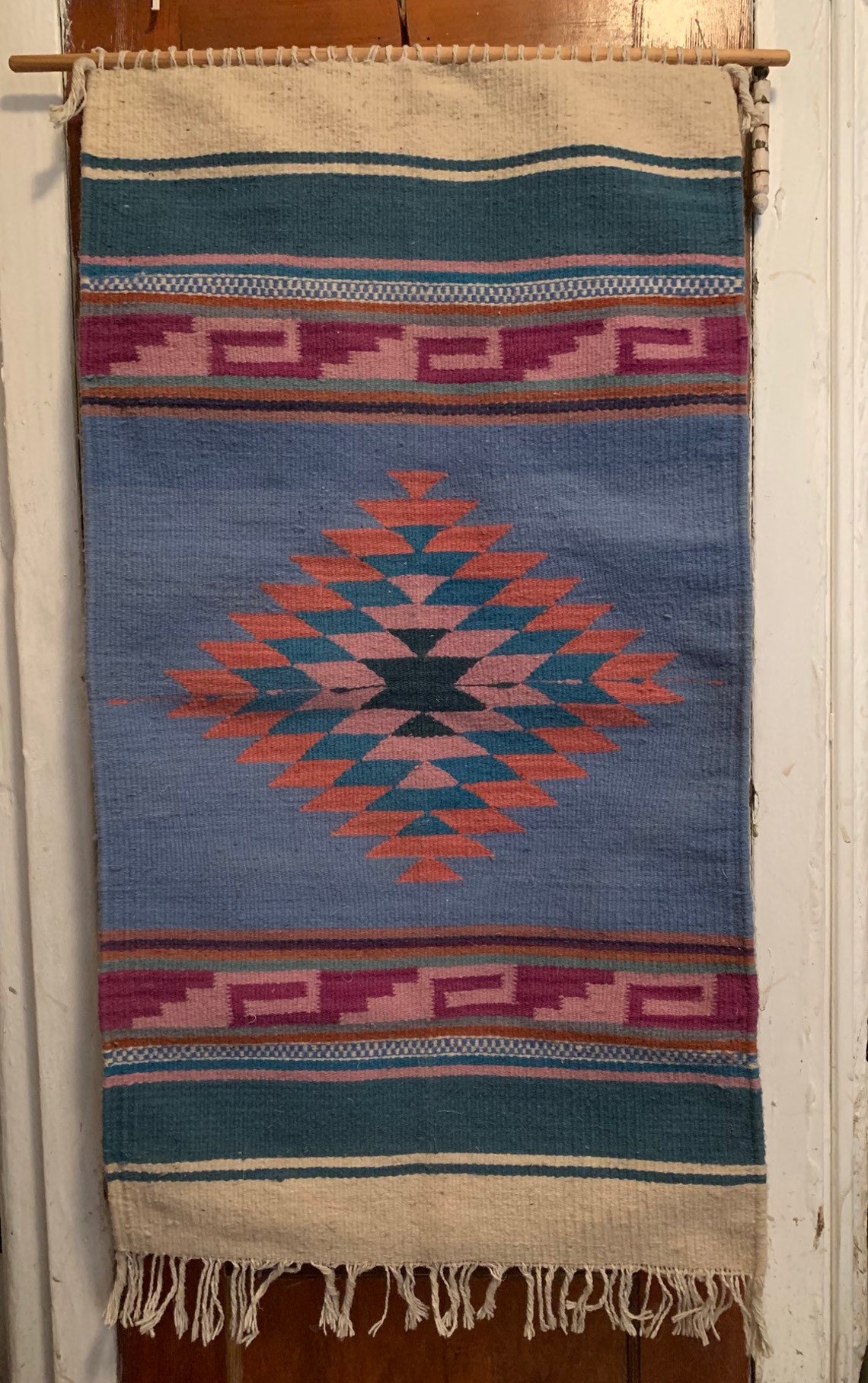 Hand Woven Wall Hanging Rug FREE SHIPPING Etsy UK