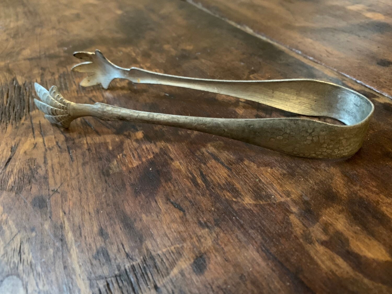 Antique tongs with talons FREE SHIPPING Etsy