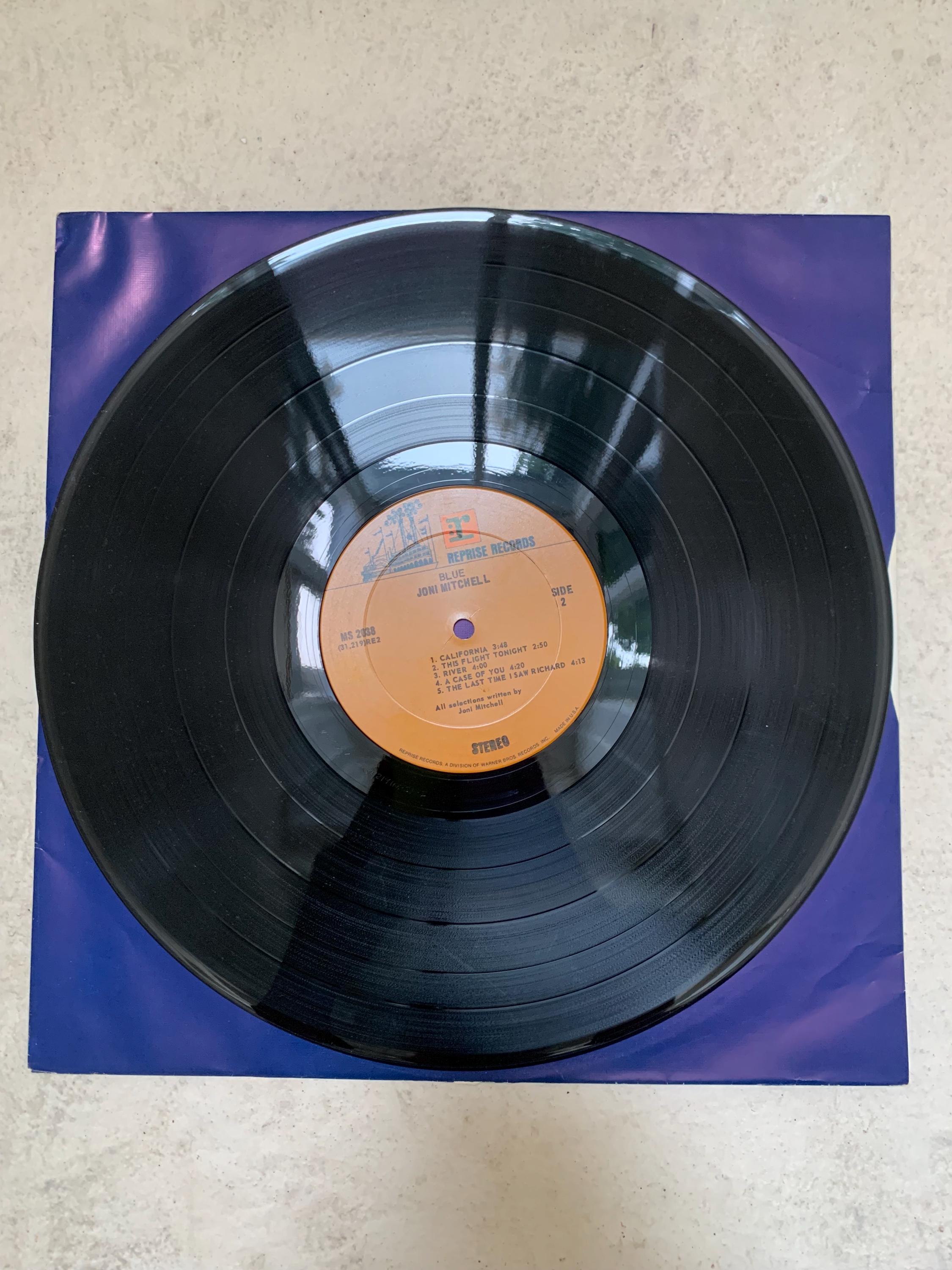 Joni Mitchell Blue - First Pressing Vinyl Record - Etsy
