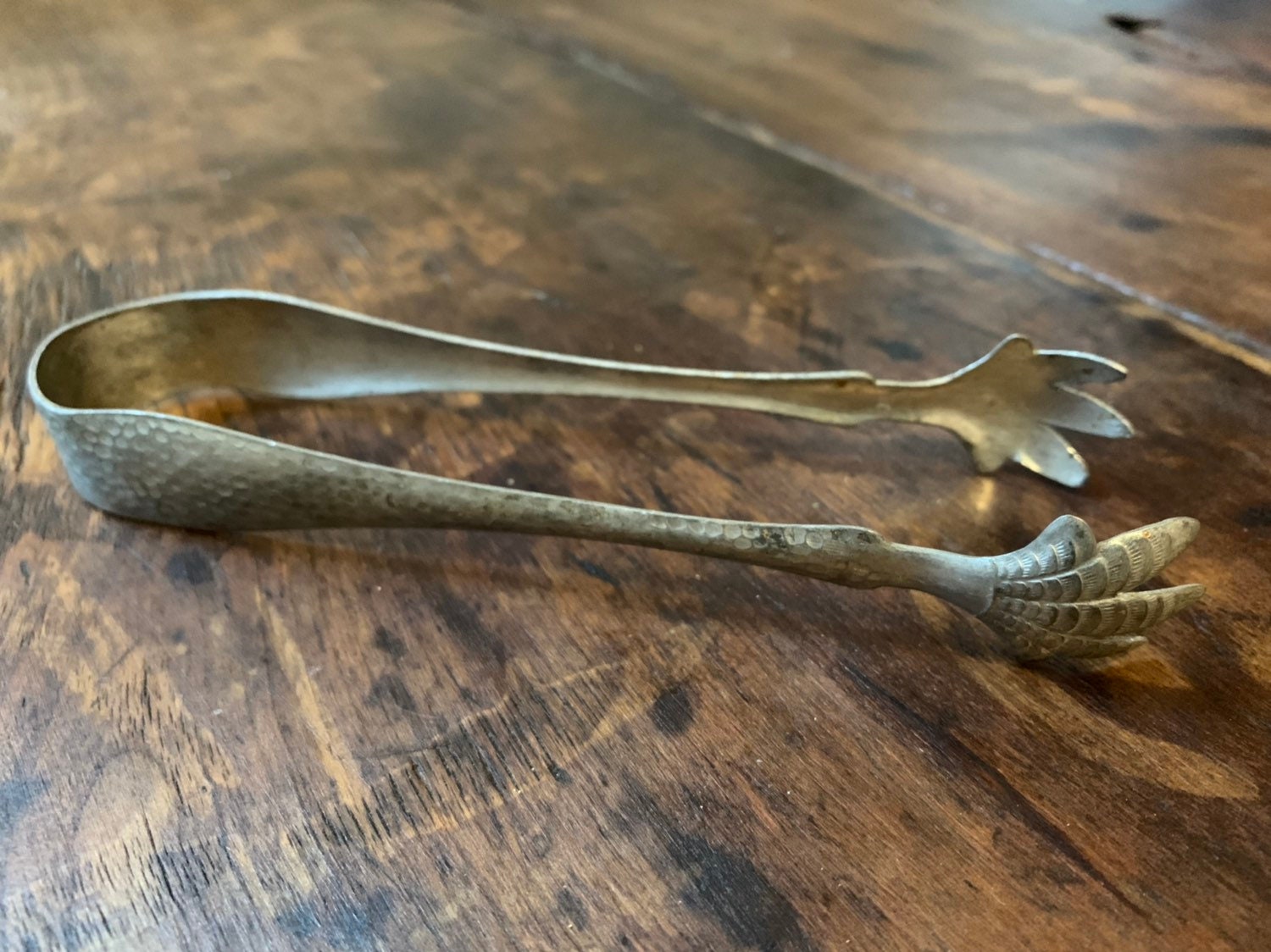 Antique tongs with talons FREE SHIPPING Etsy