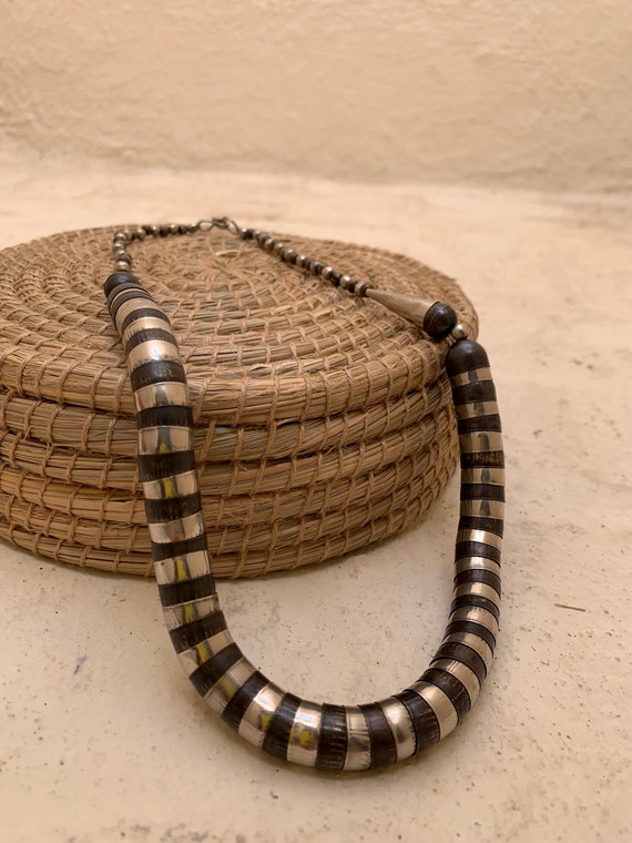 Multimetal cup bead necklace Gem