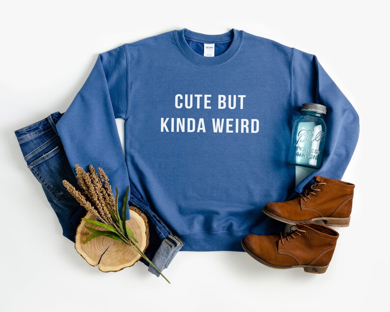 Cute but kinda weird tumblr sweatshirt with sayings funny | Etsy