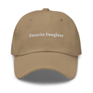 Favorite Daughter Embroidered Dad Hat