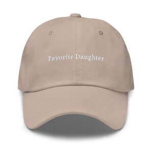 Favorite Daughter Embroidered Dad Hat