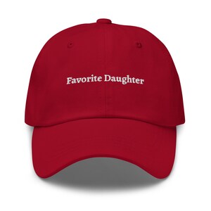 Favorite Daughter Embroidered Dad Hat