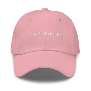 Favorite Daughter Embroidered Dad Hat