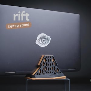 Ergonomic Laptop Stand - Modern Design, Raises Screen for Comfort