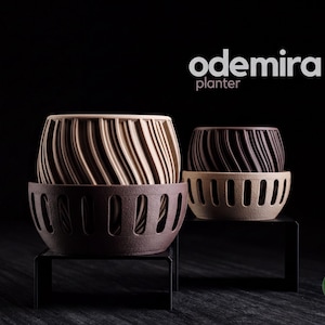 Odemira plantenpot - Minimalistische pot voor vetplanten en cactussen
