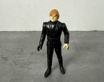 Kenner Star Wars Luke Skywalker Schwarzes Outfit Actionfigur 1983 Vintage Spielzeug