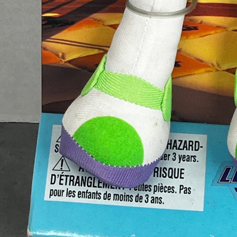 Disney Toy Story Thinkway Adventure Buddy 12" Buzz Lightyear Plush VTG Toy READ image 8