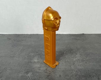 VTG Star Wars C3PO PEZ Spender Gold Sammlerstück 1997 Lucasfilm Ungarn Hergestellt