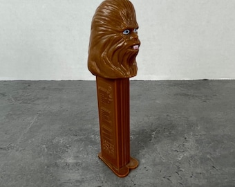 1997 Star Wars Chewbacca PEZ Dispenser Candy Spielzeug Sammlerstück Made in Slowenien