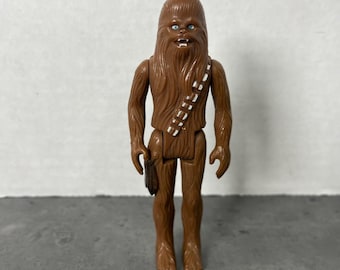 Vintage Star Wars Chewbacca Actionfigur 1977 Kenner Hong Kong, Nur Figur