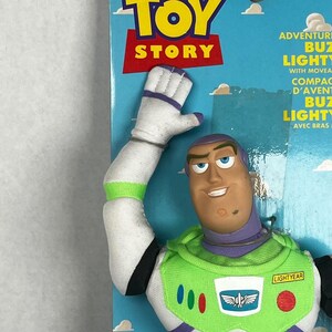 Disney Toy Story Thinkway Adventure Buddy 12" Buzz Lightyear Plush VTG Toy READ image 11