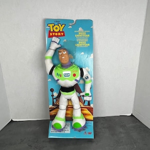 Disney Toy Story Thinkway Adventure Buddy 12" Buzz Lightyear Plush VTG Toy READ image 1