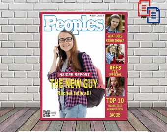 Peoples パーソナライズ雑誌表紙 PDF ファイル